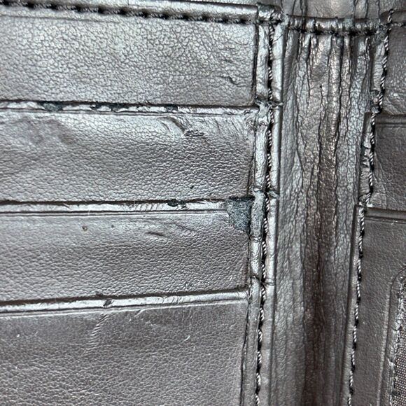 Coach Wristlet Wallet Signature Print Ashley Has Some Wear - Picture 11 of 14